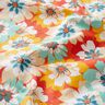 Beschichtete Baumwolle Frühlingsblumen – mint/terracotta,  thumbnail number 3