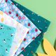 Baumwolljersey Picknick | PETIT CITRON – türkisblau,  thumbnail number 6