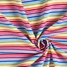 Baumwolljersey Regenbogenringel – weiss/Farbmix,  thumbnail number 3