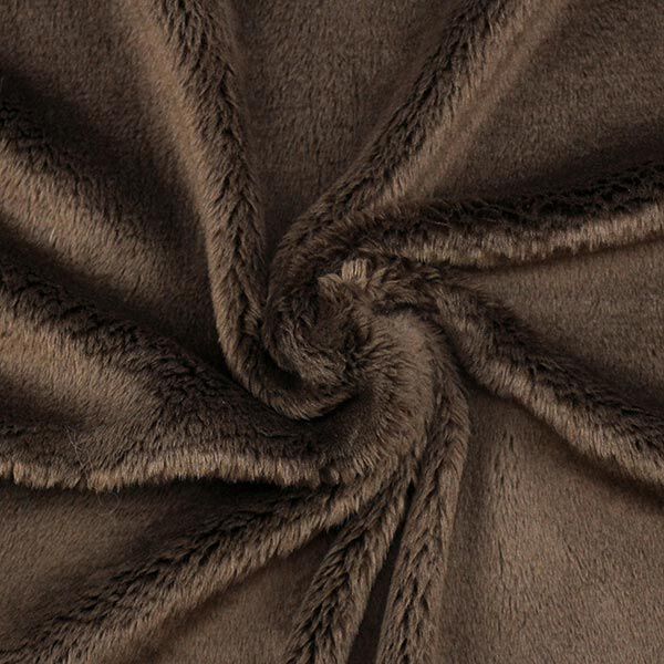 Plüsch SuperSoft SNUGLY [ 1 x 0,75 m | 5 mm ] - dunkelbraun | Kullaloo
