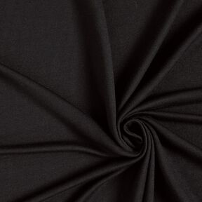 LENZING™ ECOVERO™ French Terry leicht – schwarz, 