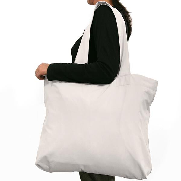 Outdoorstoff Panama Uni – weiss | Reststück 50cm