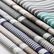 Outdoorstoff Canvas Streifenmix – hellgrau/weiss,  thumbnail number 7