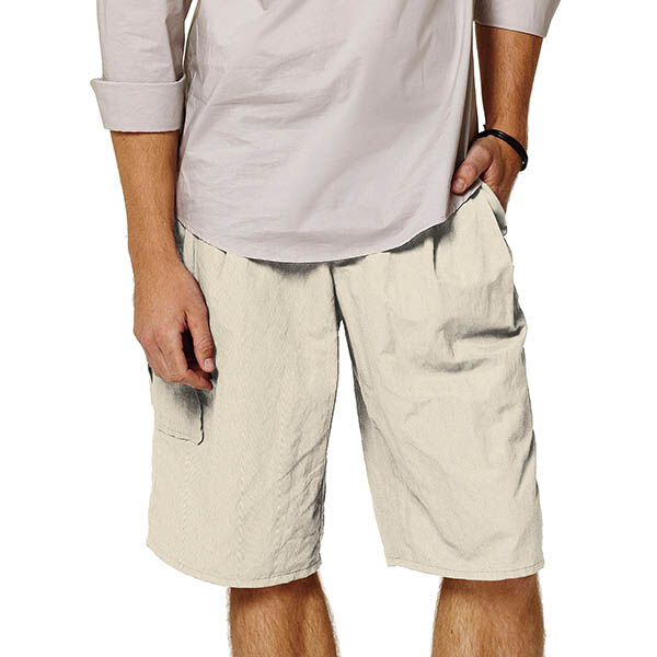 Leinen-Baumwoll-Mix Uni – beige, image number 6