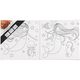 Keilrahmen bedruckt Meerjungfrau [ 20 x 20 cm ] – weiss,  thumbnail number 3