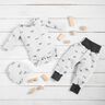 GOTS Baumwolljersey Retro Flugobjekte Digitaldruck – elfenbein,  thumbnail number 6