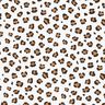 Baumwollpopeline Leoprint – elfenbein/rehbraun,  thumbnail number 1