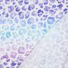 Musselin/ Doppel-Krinkel Gewebe Farbverlauf Leo Print Digitaldruck | Poppy Fabrics – weiss/blaulila,  thumbnail number 4