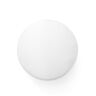Bezogener Knopf, Brautsatin – weiss,  thumbnail number 1