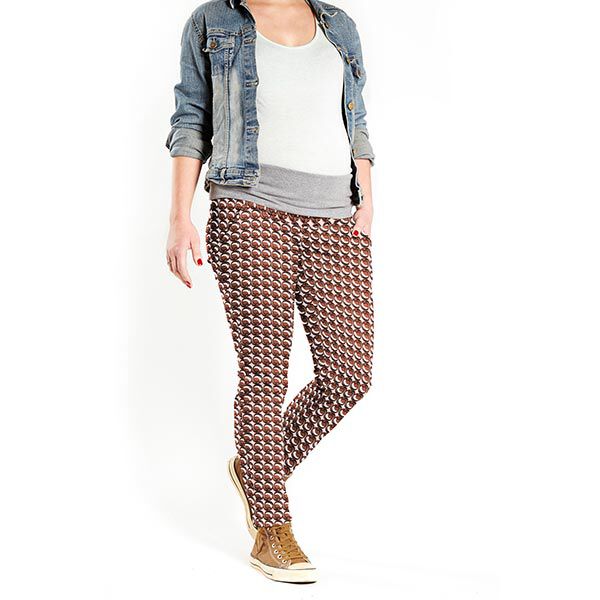 Baumwollsatin Stretch Verschlussringe – rosa, image number 6