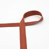 Schrägband Musselin [20 mm] – terracotta,  thumbnail number 1