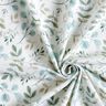GOTS Baumwolljersey Mini-Aquarellzweige Digitaldruck – weiss/hellmint,  thumbnail number 3