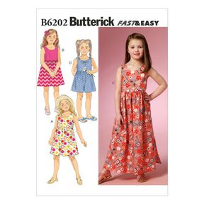 Kinderkleid | Butterick 6202 | 92-116, 