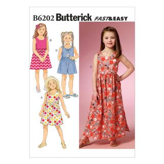 Kinderkleid | Butterick 6202 | 92-116, 