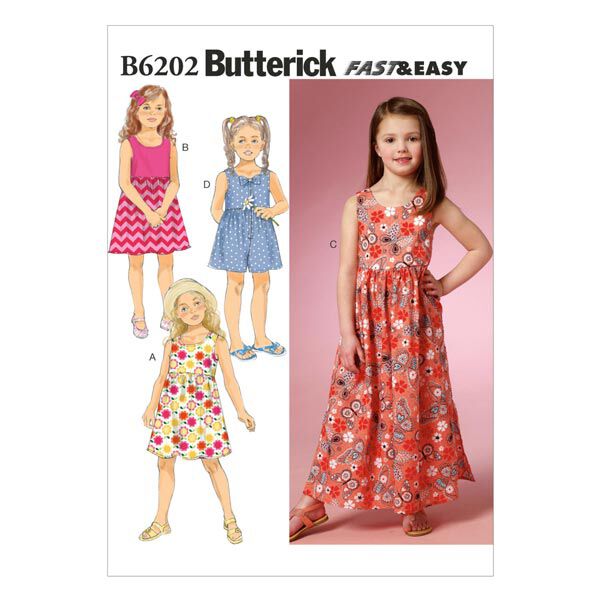 Kinderkleid | Butterick 6202 | 92-116,  image number 1