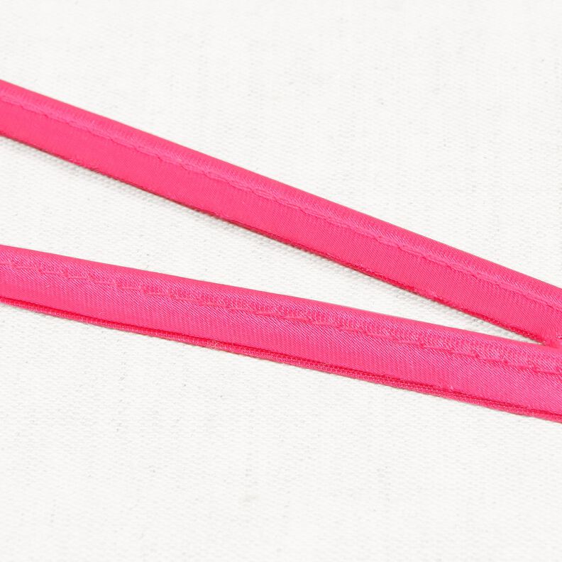 Satin Paspelband [10 mm] – pink,  image number 1
