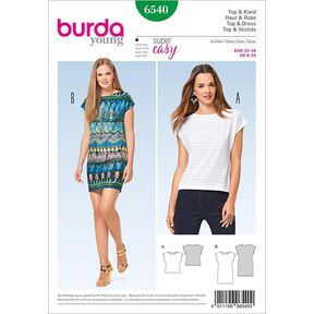 Top / Kleid | Burda 6540 | 32-46, 