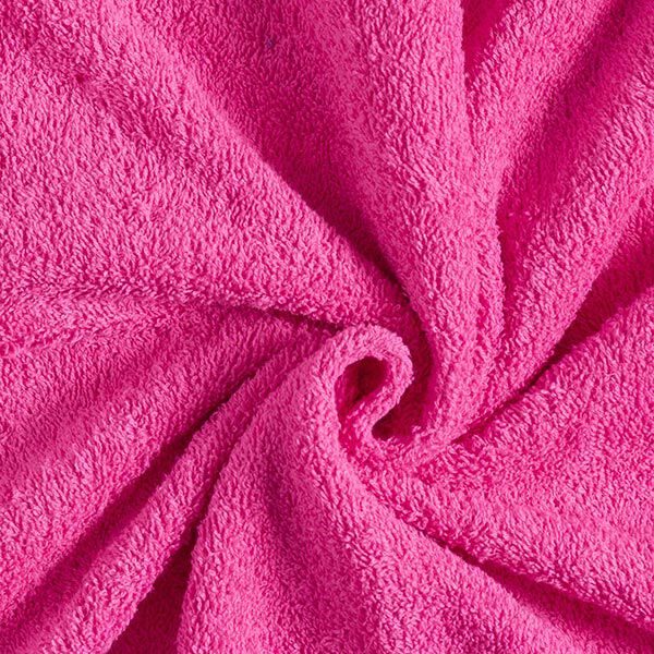 Frotteestoff – pink | Reststück 50cm