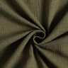 Musselin/ Doppel-Krinkel Gewebe Dobby – khaki,  thumbnail number 3