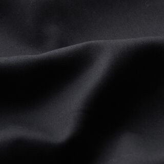 Baumwollsatin Uni – schwarz | Reststück 80cm, 