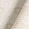 Outdoorstoff Jacquard Kreis-Ornamente – beige/wollweiss,  thumbnail number 4