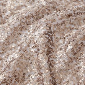 Softmesh Pailletten – gold metallic, 