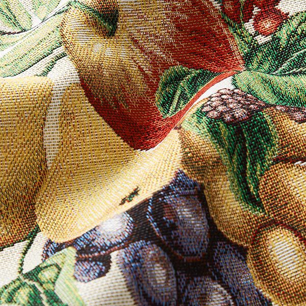 Dekopanel Gobelin bunte Früchte – hellbeige/karminrot, image number 2