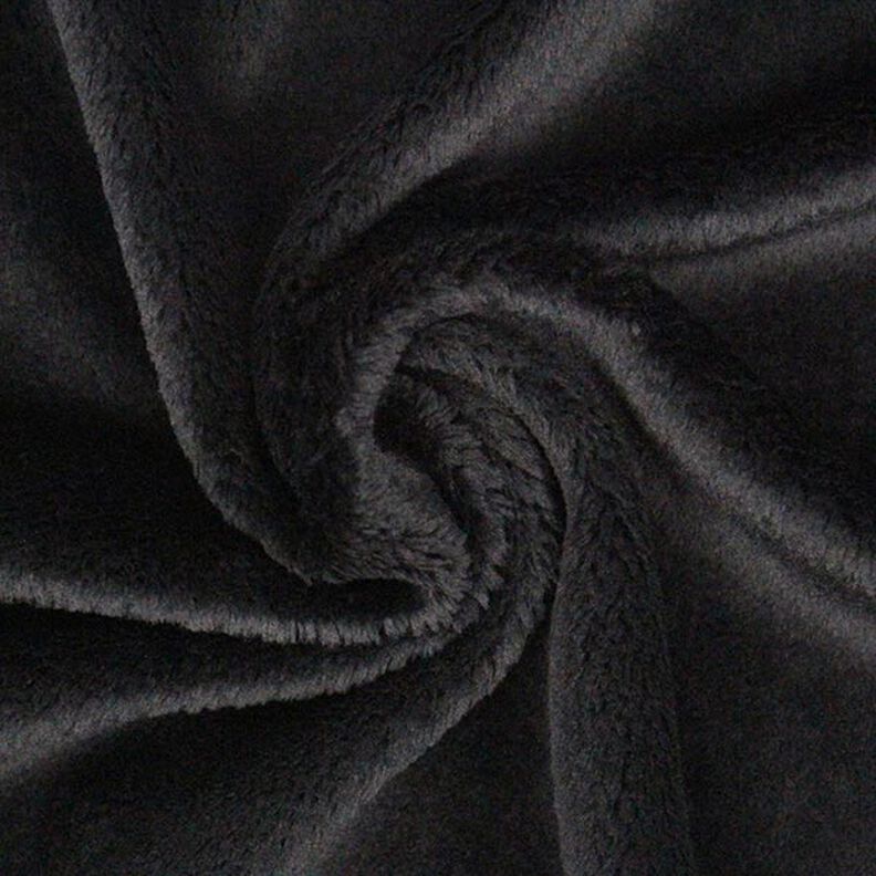 Plüsch SuperSoft SNUGLY [ 1 x 0,75 m | 5 mm ] | Kullaloo – schwarz,  image number 4