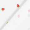Baumwollpopeline süsse Erdbeeren – weiss,  thumbnail number 4