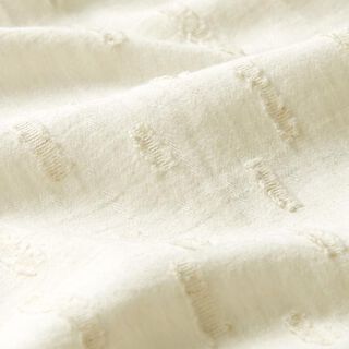 Baumwoll-Mix vereinzelte Streifen – natur, 