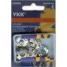 Annähdruckknopf metall 2 – silber | YKK,  thumbnail number 1