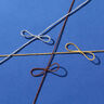 Metallic Kordel [Ø 2 mm] – silber metallic,  thumbnail number 3