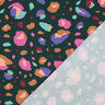 GOTS Baumwolljersey Animal | Nerida Hansen – dunkelgrün/pfirsichorange,  thumbnail number 4