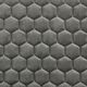 Polsterstoff gesteppter Samt Waben – anthrazit – Muster,  thumbnail number 1