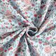 Musselin/ Doppel-Krinkel Gewebe Blumenwiese Digitaldruck  – babyblau,  thumbnail number 3