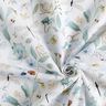 Baumwollpopeline Leben am Teich Digitaldruck – weiss/babyblau,  thumbnail number 3