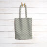 Outdoorstoff Jacquard Rauten – oliv,  thumbnail number 7