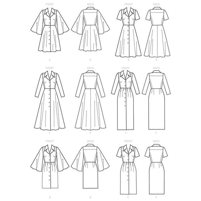 Kleid | Vogue 9345 | 32-40,  image number 11
