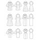 Kleid | Vogue 9345 | 32-40,  thumbnail number 11