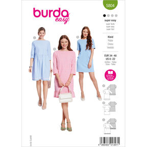 Kleid | Burda 5804 | 34-48, 