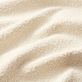 Polsterstoff Bouclé – wollweiss, 