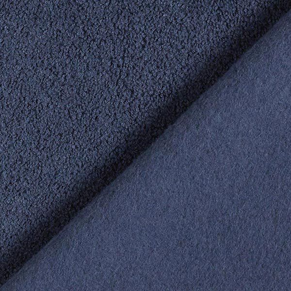Baumwolle Sweat Terry Fleece – marineblau,  image number 3