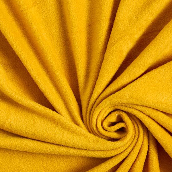 Antipilling Microfleece Light – curry | Reststück 100cm
