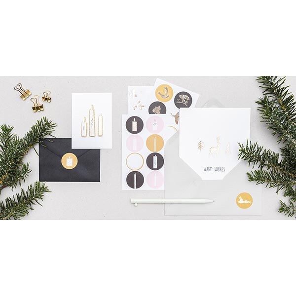 Sticker Nostalgic Christmas | Rico Design – schwarz, image number 4
