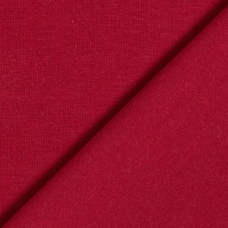 GOTS Baumwolljersey | Tula – bordeauxrot,  image number 3