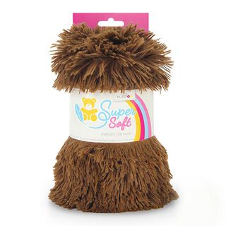Zottelplüsch SHAGGY [1 M x 0,75 M | Flor: 30 mm]  - braun | Kullaloo, 