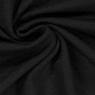 Viskose Jersey Medium – schwarz | Reststück 70cm, 