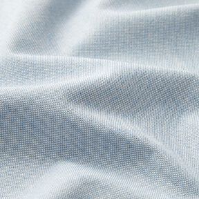 Dekostoff Halbpanama Chambray recycelt – hellblau/natur, 