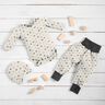 Baumwolljersey Glitzer Herzchen – elfenbein,  thumbnail number 6