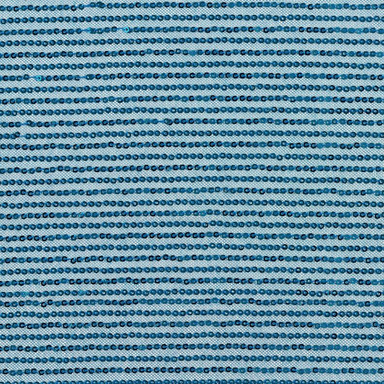 Paillettenstoff Längsstreifen – marineblau,  image number 1